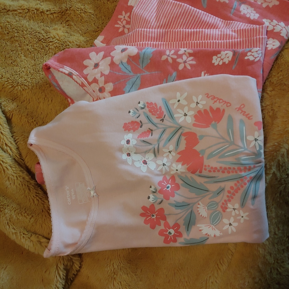 Carter's pajama 4 piece set